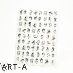 Наклейки 3D 695