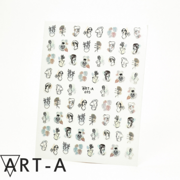 Наклейки 3D 695