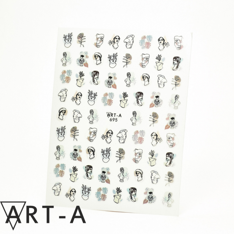 Наклейки 3D 695