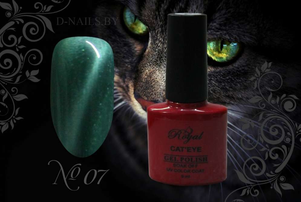 Гель лак ROYAL CAT EYE 9ml №07