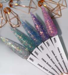 Светоотражающий декор микс нежно-фиолетовый Арт.7093