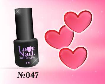 047 LOVE NAIL ГЕЛЬ ЛАК класса Premium 