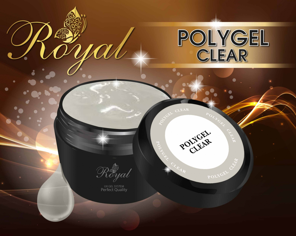 ROYAL PolyGel Clear (полигель прозрачный) 