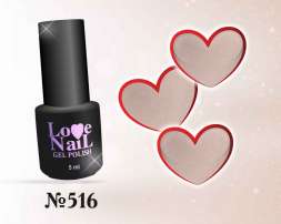 516 LOVE NAIL ГЕЛЬ ЛАК класса Premium        
