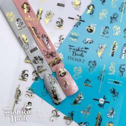 Fashion Nails Nail sticker № 2