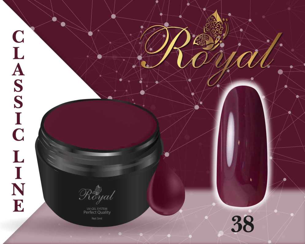 Гель-краска Royal Classic Line 5 ml №38