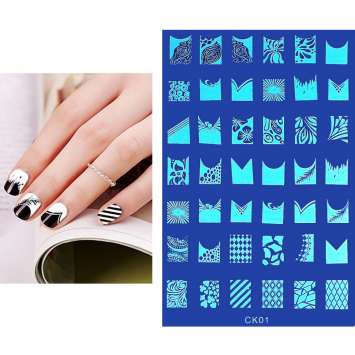 Большой диск для стемпинга (14.5*9.5 см) CK-01