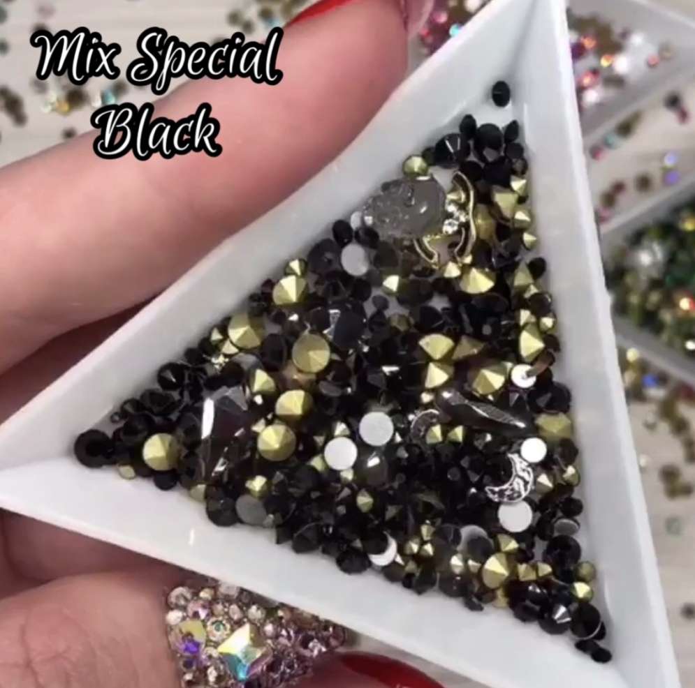 Набор страз SWAROVSKI LUX "Mix Special Black"  