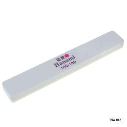 Баф прямоугольный Hanami 100/180 гритт белый