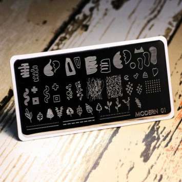 Пластина для стемпинга Modern 01