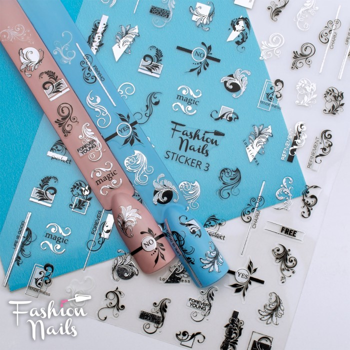 Fashion Nails Nail sticker № 3