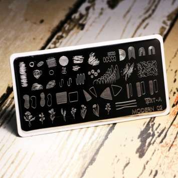 Пластина для стемпинга Modern 02