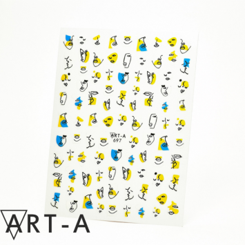 Наклейки 3D 697