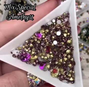 Набор страз SWAROVSKI LUX "Mix Special Amethyst"   