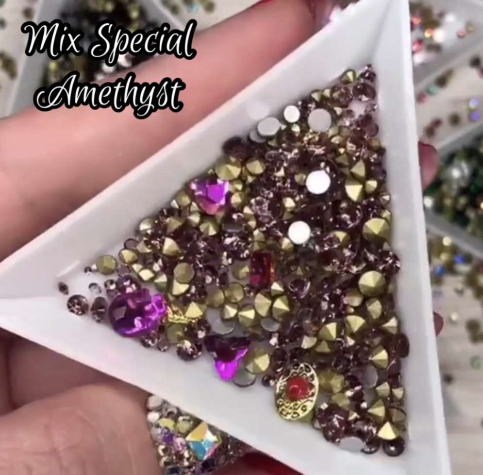 Набор страз SWAROVSKI LUX "Mix Special Amethyst"   
