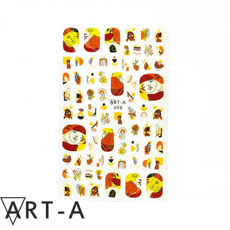 Наклейки 3D 698