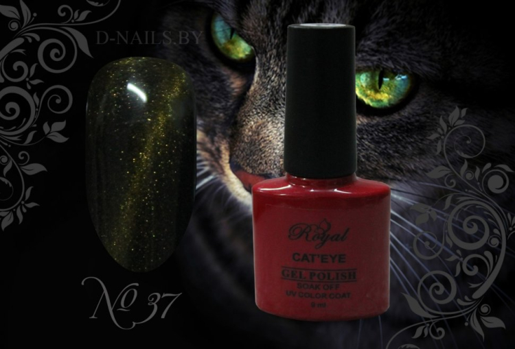 Гель лак ROYAL CAT EYE 9ml №37