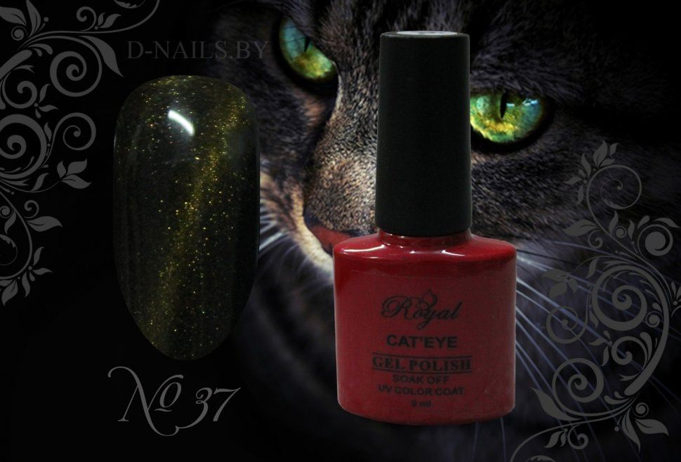 Гель лак ROYAL CAT EYE 9ml №37