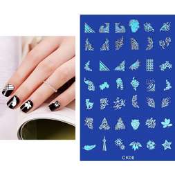 Большой диск для стемпинга (14.5*9.5 см) CK-06