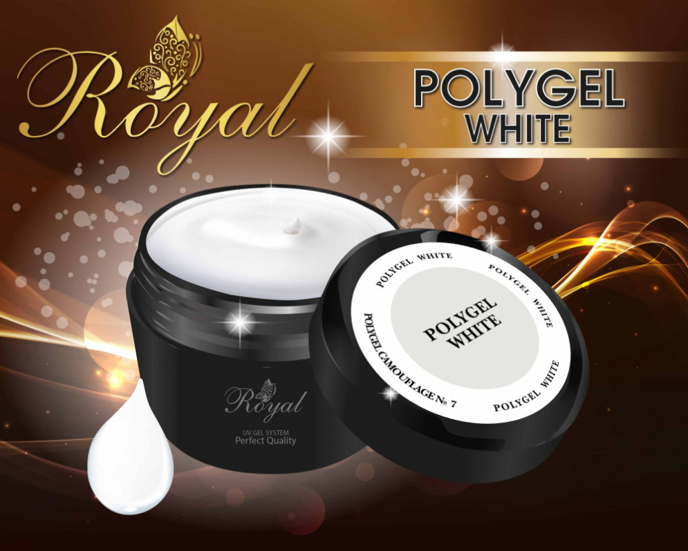 ROYAL PolyGel White (полигель белый) 