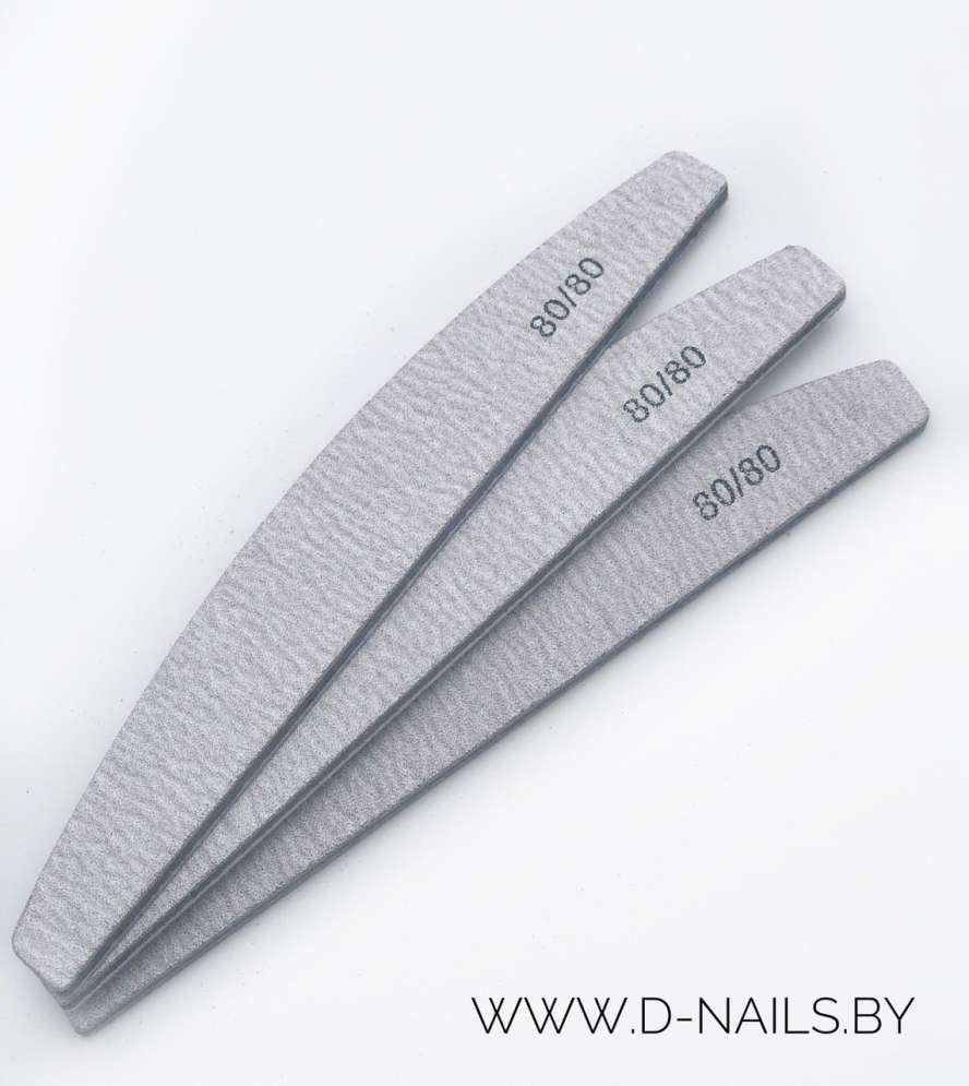 Пилка серая полумесяц 80/80