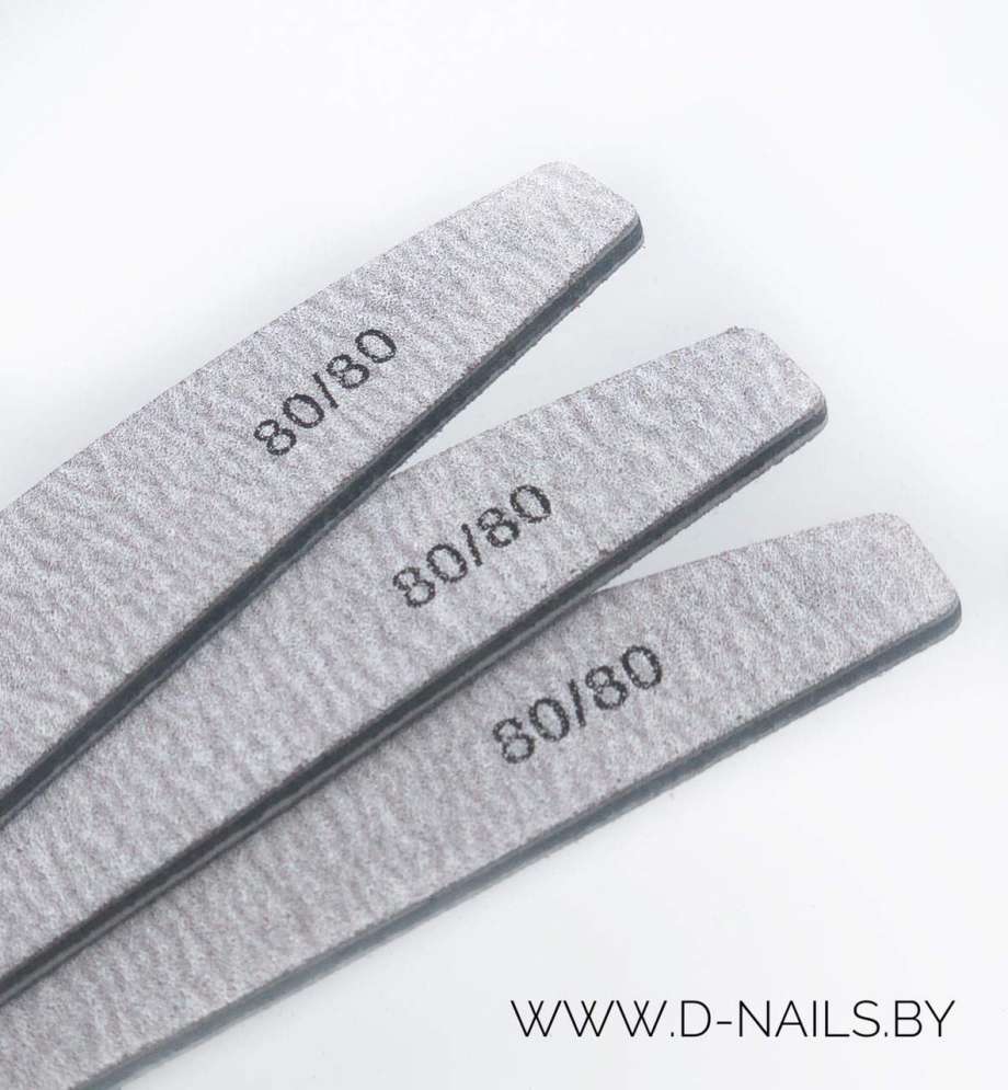 Пилка серая полумесяц 80/80