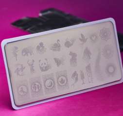 Пластина для стемпинга XL-072