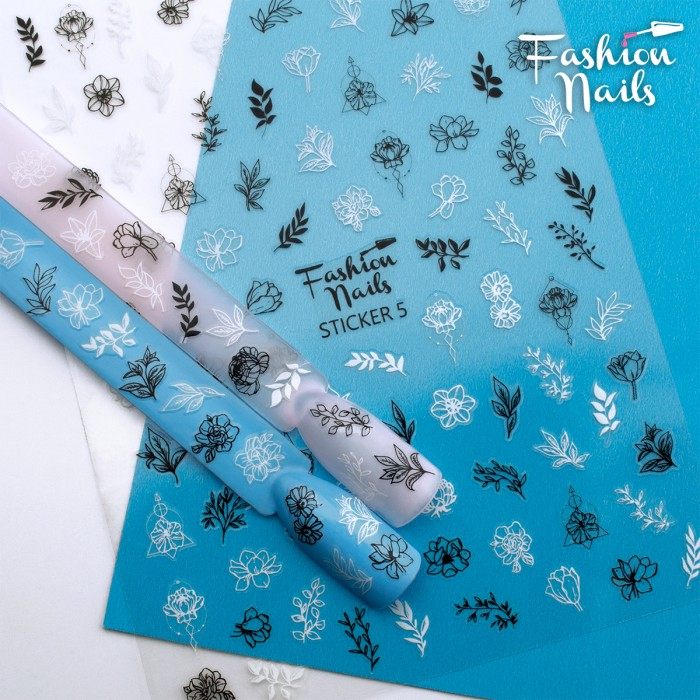 Fashion Nails Nail sticker № 5