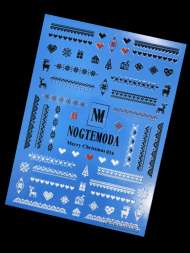 Наклейки Nogtemoda Merry Christmas № 016