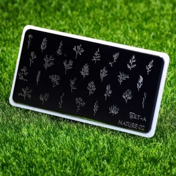 Пластина для стемпинга Nature 02