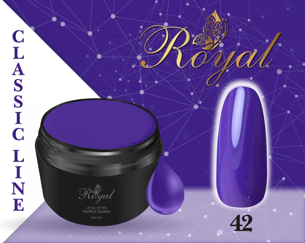 Гель-краска Royal Classic Line 5 ml №42