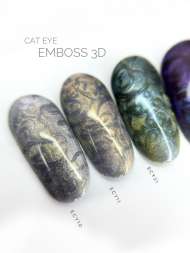Гель лак Royal "EMBOSS 3D кошачий глаз" ECY10