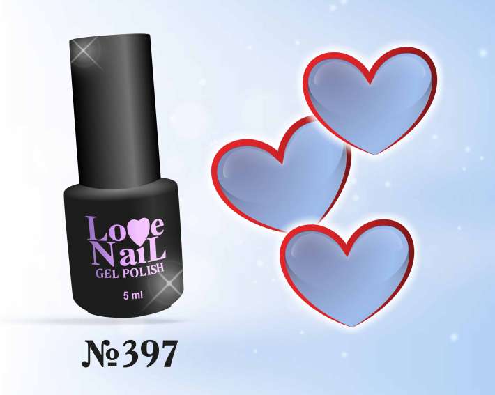 397 LOVE NAIL ГЕЛЬ ЛАК класса Premium    