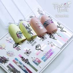 Fashion Nails Слайдер-дизайн 3D № 98