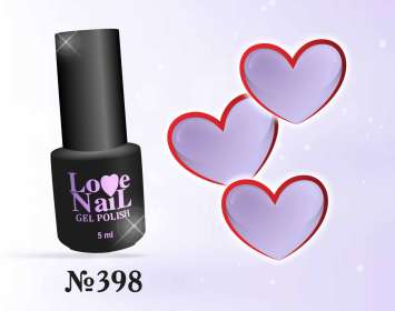 398 LOVE NAIL ГЕЛЬ ЛАК класса Premium    