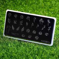 Пластина для стемпинга Nature 04