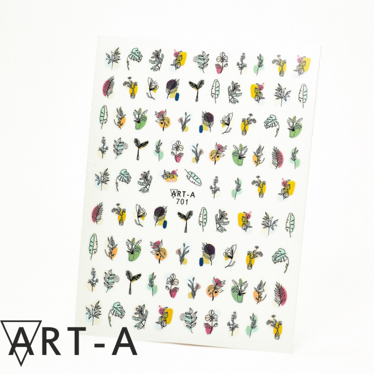 Наклейки 3D 701