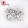 Стразы White Opal 100шт микс размеры