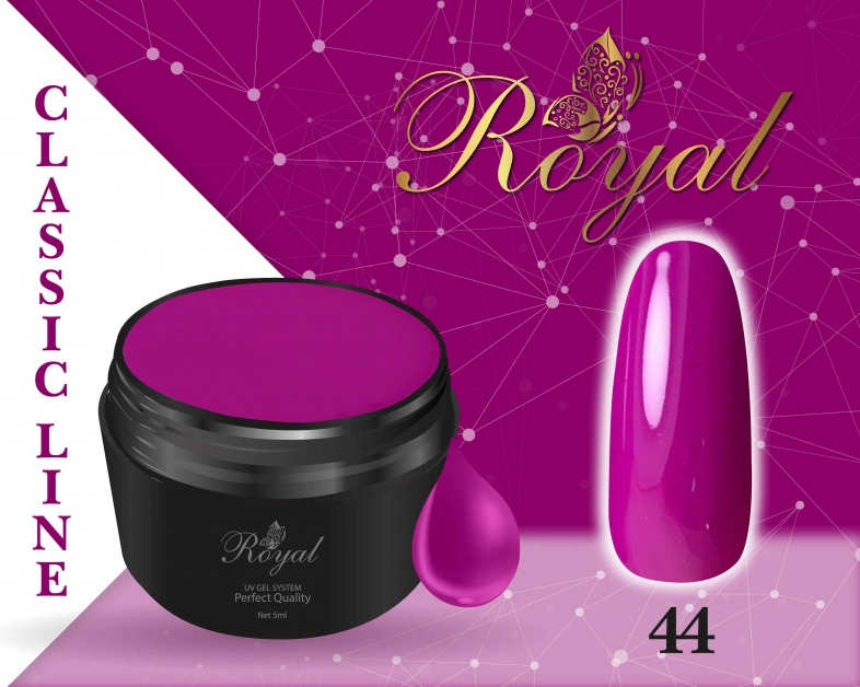Гель-краска Royal Classic Line 5 ml №44