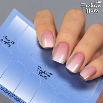 Fashion Nails Слайдер-дизайн AEROGRAPHY № 13