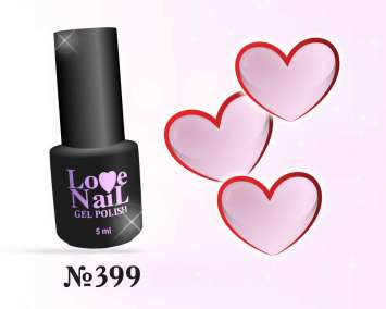 399 LOVE NAIL ГЕЛЬ ЛАК класса Premium    