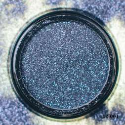 Глитер Hanami, чёрно-голубой, 1/256 2 гр.
