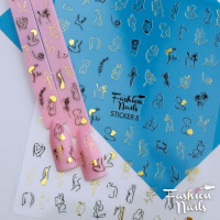 Fashion Nails Nail sticker № 8