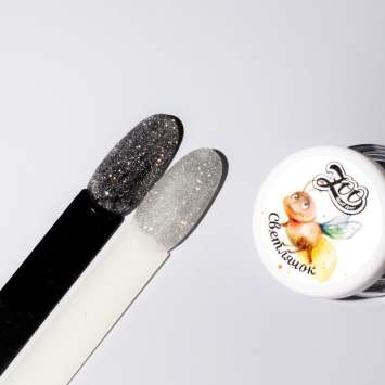 1601 Светоотражающий глиттер "Светлячок" 1 г светлое серебро