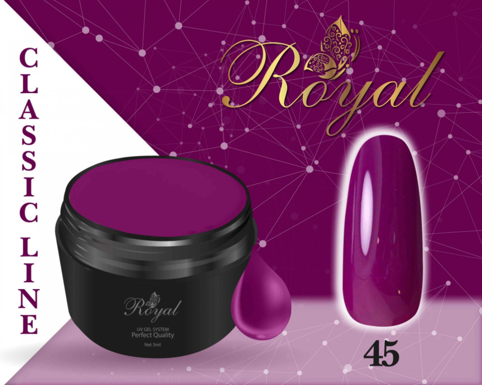 Гель-краска Royal Classic Line 5 ml №45