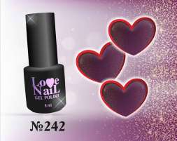 242 LOVE NAIL ГЕЛЬ ЛАК класса Premium                      