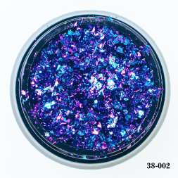 Хлопья юки Hanami фиолетовые 1 гр. 