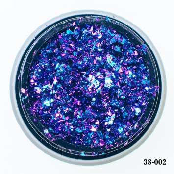 Хлопья юки Hanami фиолетовые 1 гр. 