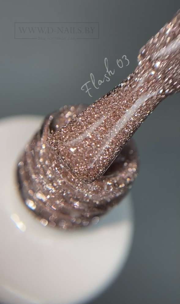 Светоотражающий гель-лак Art-A серия Flash 003, 8ml  