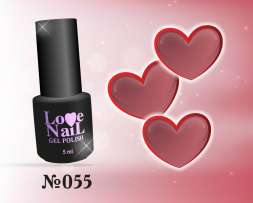 055 LOVE NAIL ГЕЛЬ ЛАК класса Premium  